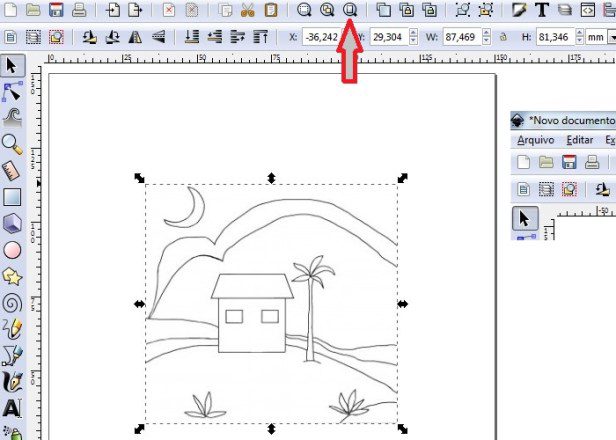 Como gerar gcodede imagem com inkscape